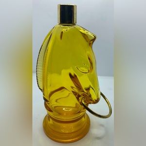 AVON Bottle - Amber Glass
horse with brass bit